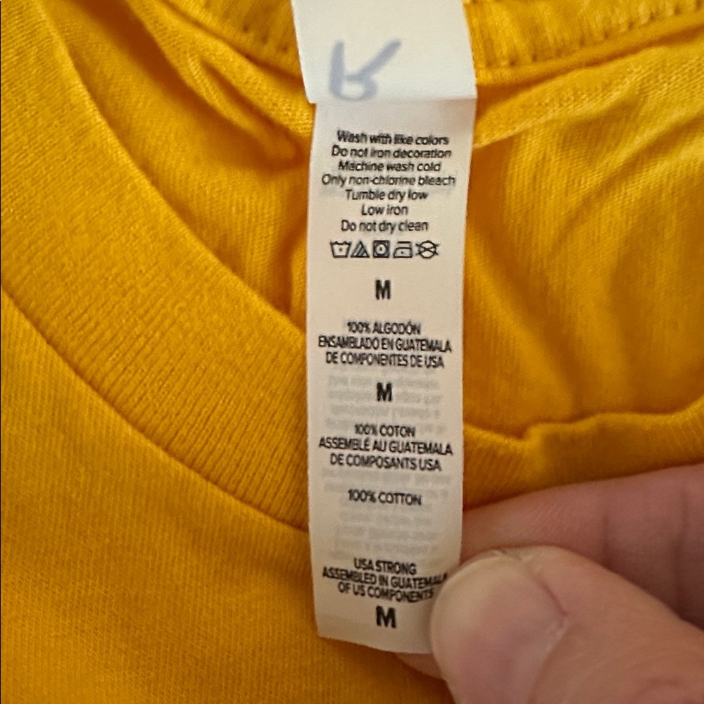 BELLA + CANVAS Pee Chee Theme Mens 100% Cotton Tee Size M - Picture 3 of 6